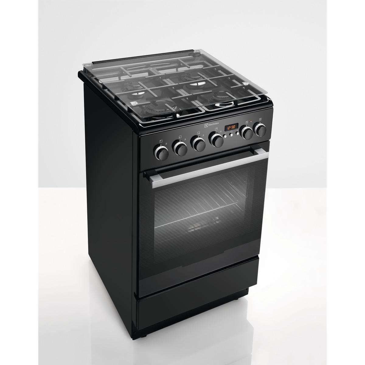 Kuchnia gazowo-elektryczna Electrolux EKK54555OK - termoobieg
