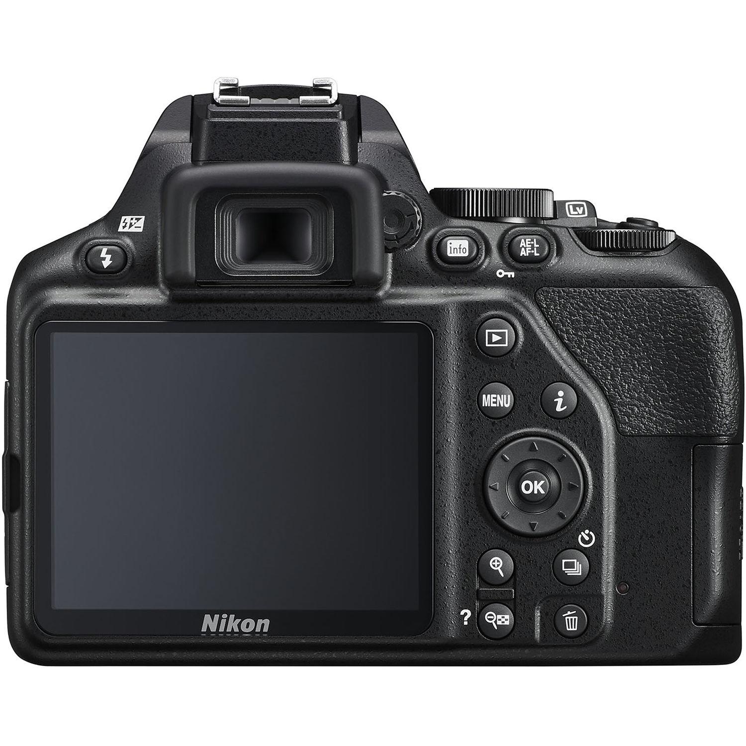 Nikon D3500 + AF-P DX 18–55 VR + AF-P DX 70–300 VR + karta
