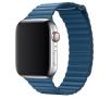 Apple Pasek skórzany Loop Apple Watch 44mm (szary błękit)
