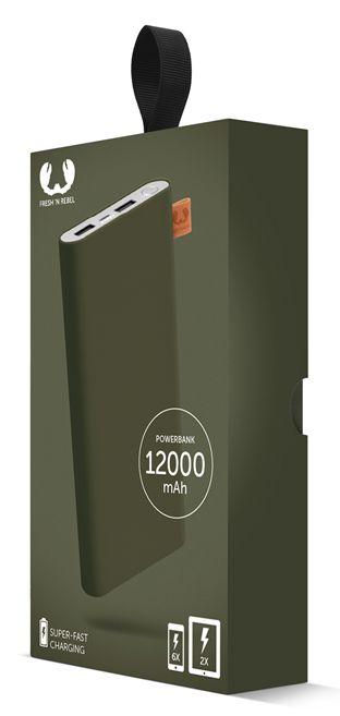 Powerbank Fresh 'n Rebel 12000 mAh Army
