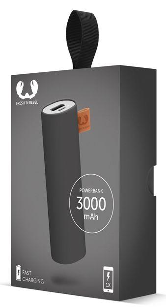 Powerbank Fresh 'n Rebel 3000 mAh Concrete