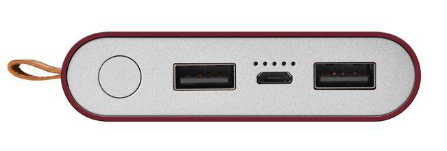 Powerbank Fresh 'n Rebel 12000 mAh Ruby