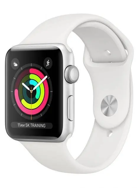 Apple Watch Series 3 GPS 42mm Biały-sport