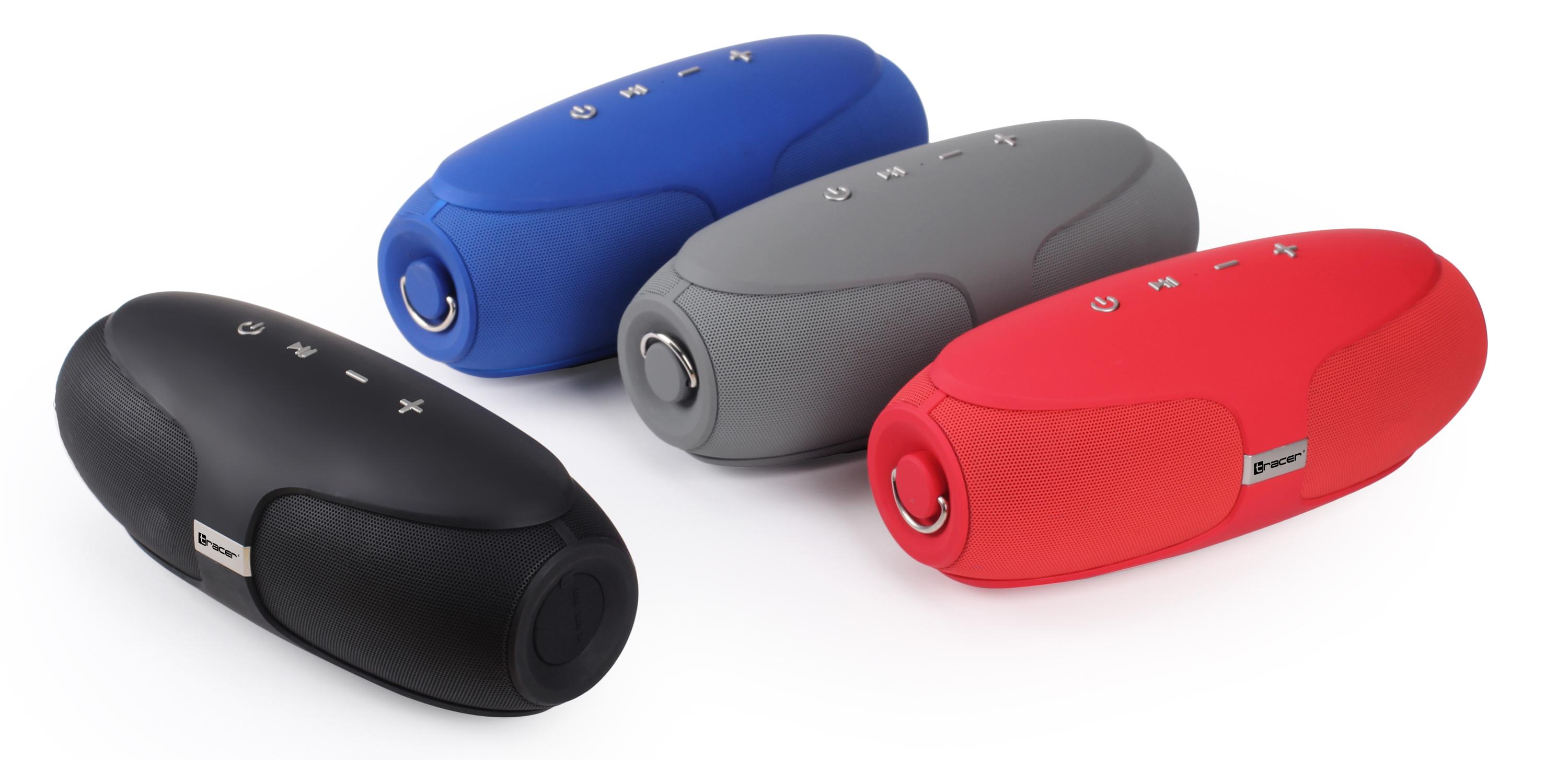 Głośnik Bluetooth Tracer Warp (czerwony)