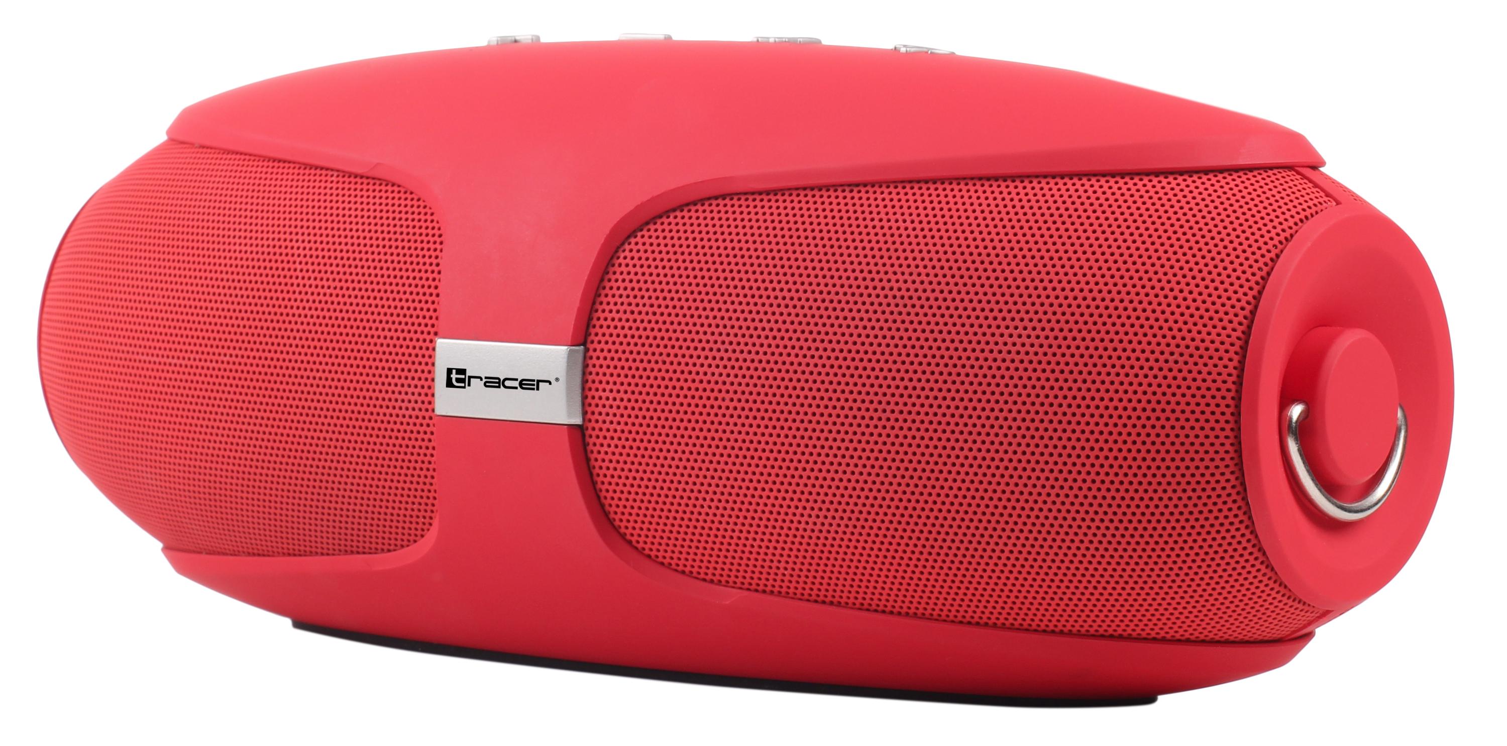 Głośnik Bluetooth Tracer Warp (czerwony)