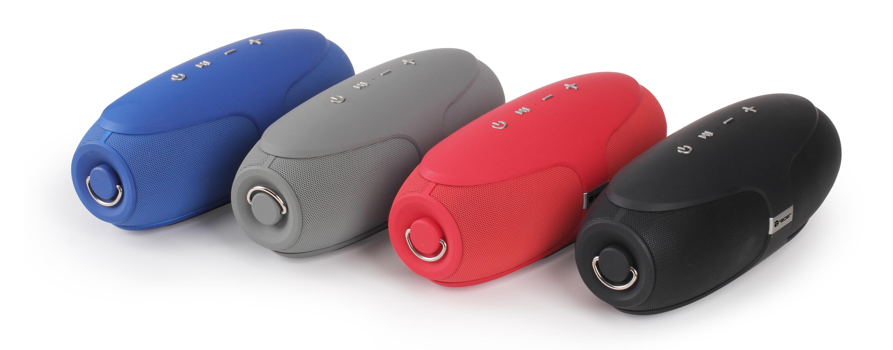 Głośnik Bluetooth Tracer Warp (czerwony)