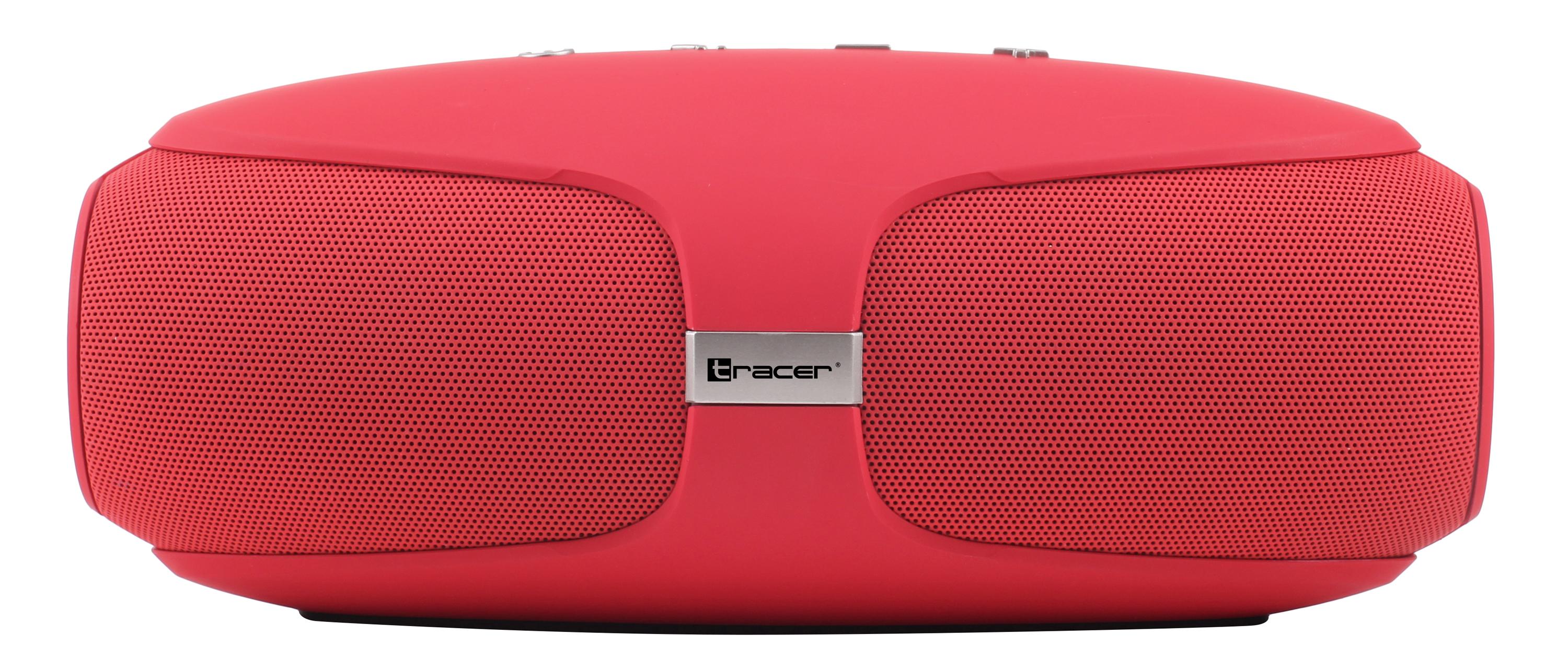 Głośnik Bluetooth Tracer Warp (czerwony)