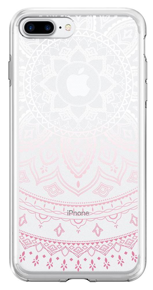 Etui Spigen Liquid Crystal 043CS20960 do iPhone 7 Plus (przezroczysty-różowy)