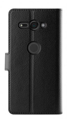 Etui Xqisit Slim Wallet Selection Sony Xperia XZ2 Compact (czarny)