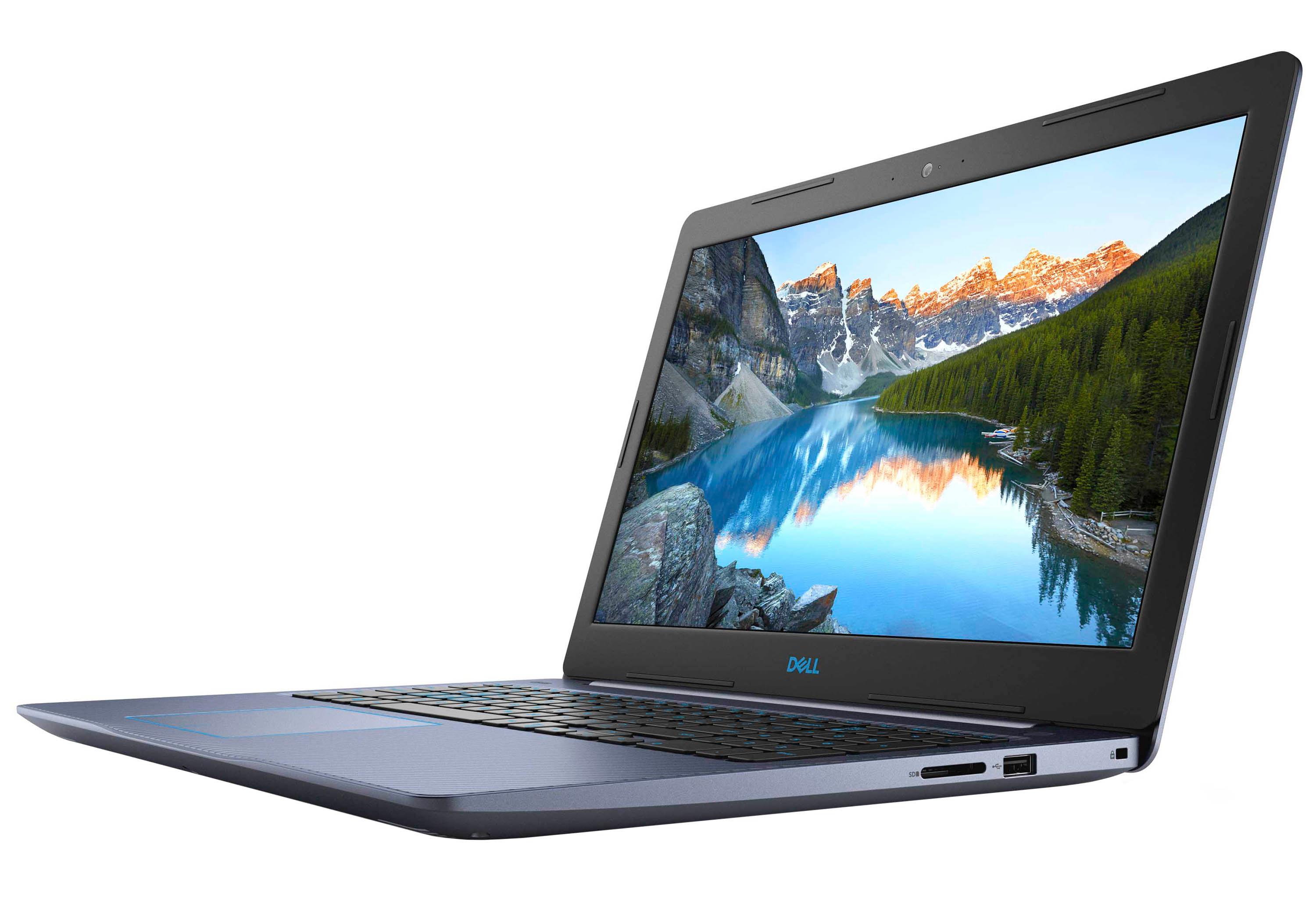 Dell Inspiron G3 3579 15,6" Intel® Core™ i5-8300H 8GB RAM  1TB+128GB Dysk  GTX1050Ti Max-Q Grafika Win10