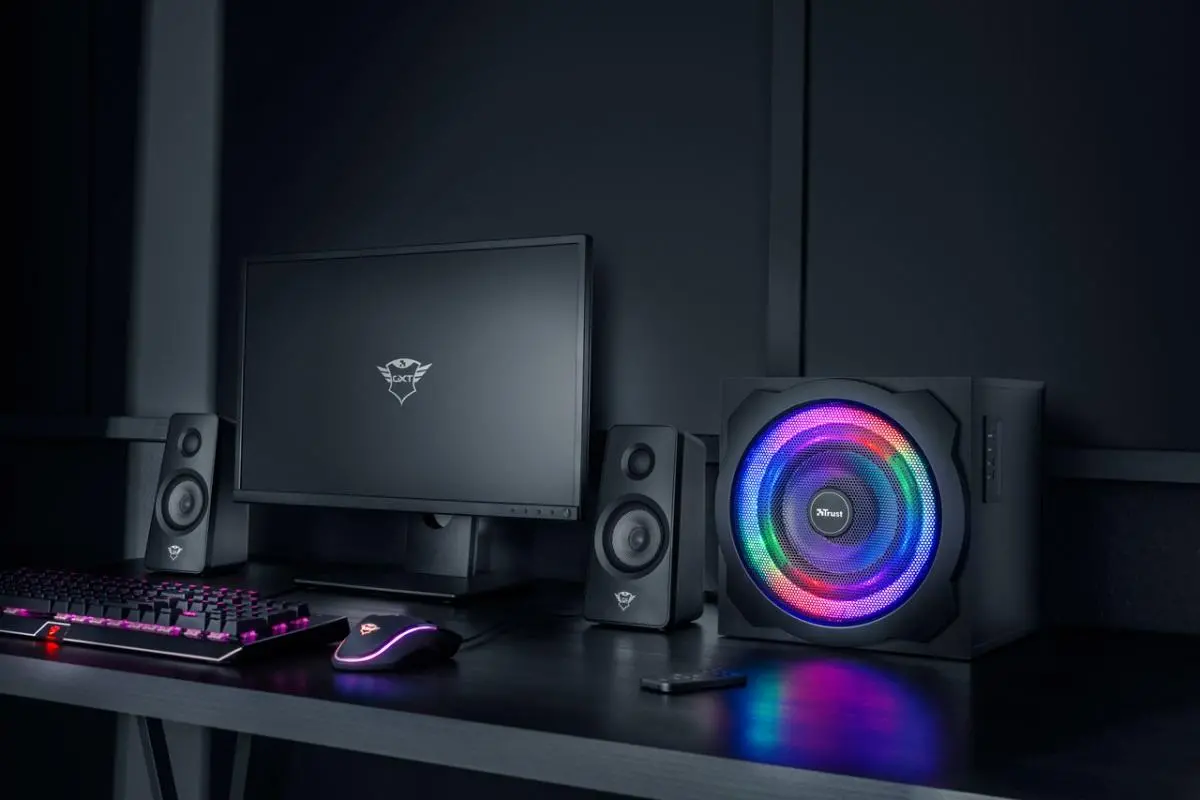 Głośniki Trust GXT 629 Tytan 2.1 RGB Czarny