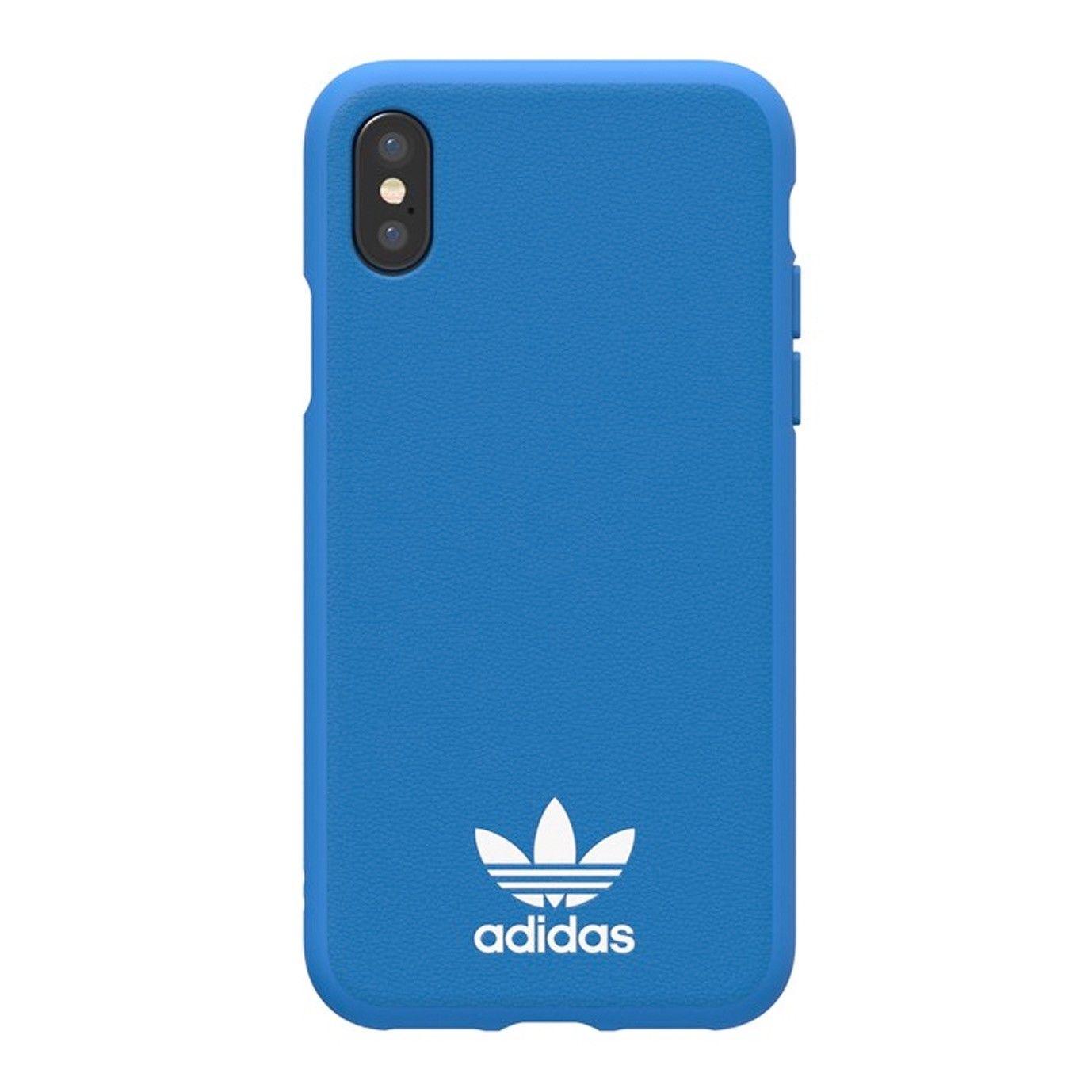 Etui Adidas Moulded Basic Case iPhone X/Xs (niebieski)