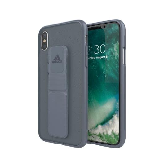 Etui Adidas Grip Case iPhone X (stalowy)