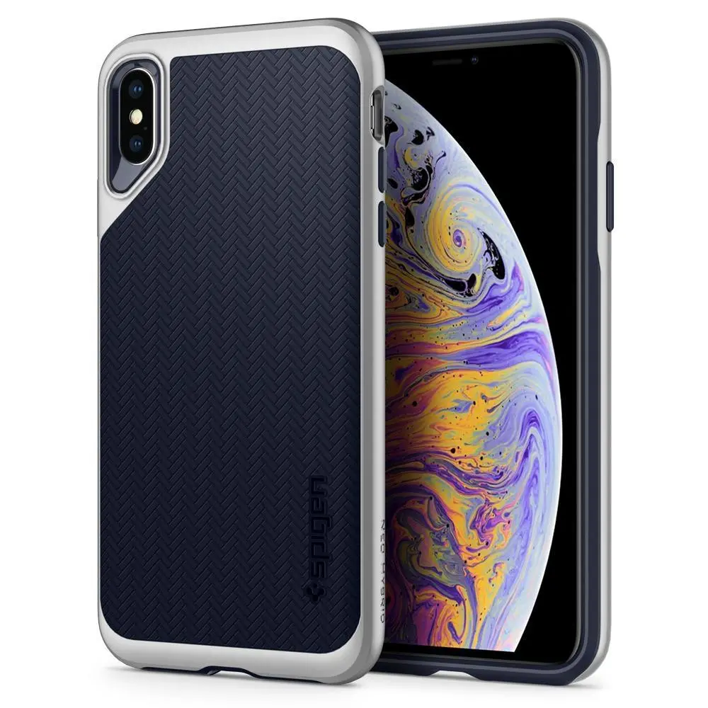 Etui Spigen Neo Hybrid 065CS24840 do iPhone Xs Max satin silver