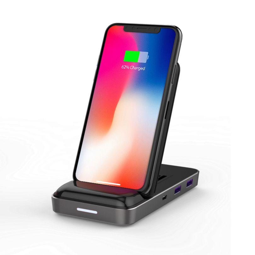 Hyper HyperDrive 7.5W Wireless Charger USB-C Hub