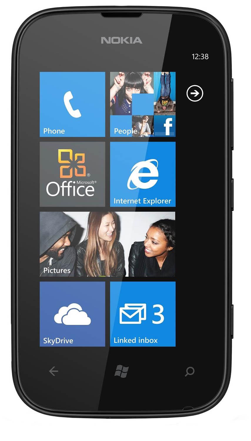 Nokia Lumia 510 (czarny)