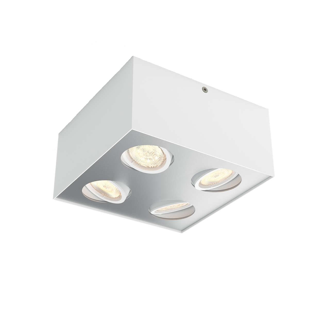 Philips BOX special form white 4x4.5W SELV