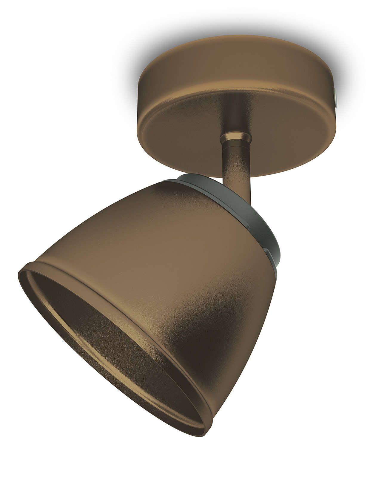 Philips County single spot bronze 1x4W 230V 53350/06/16