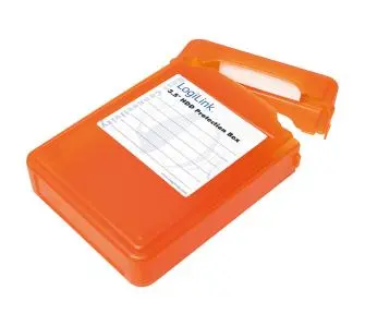 Etui LogiLink Pudełko ochronne do HDD 3.5" Pomarańczowy