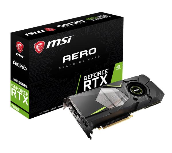 MSI GeForce RTX 2080 AERO 8G 8GB GDDR6 256bit Karta graficzna