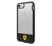 Etui Ferrari FEHCP7BISBK do iPhone 7 (przezroczysty-czarny)