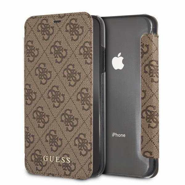 Guess GUFLBKI65GF4GBR iPhone Xs Max (brązowy)