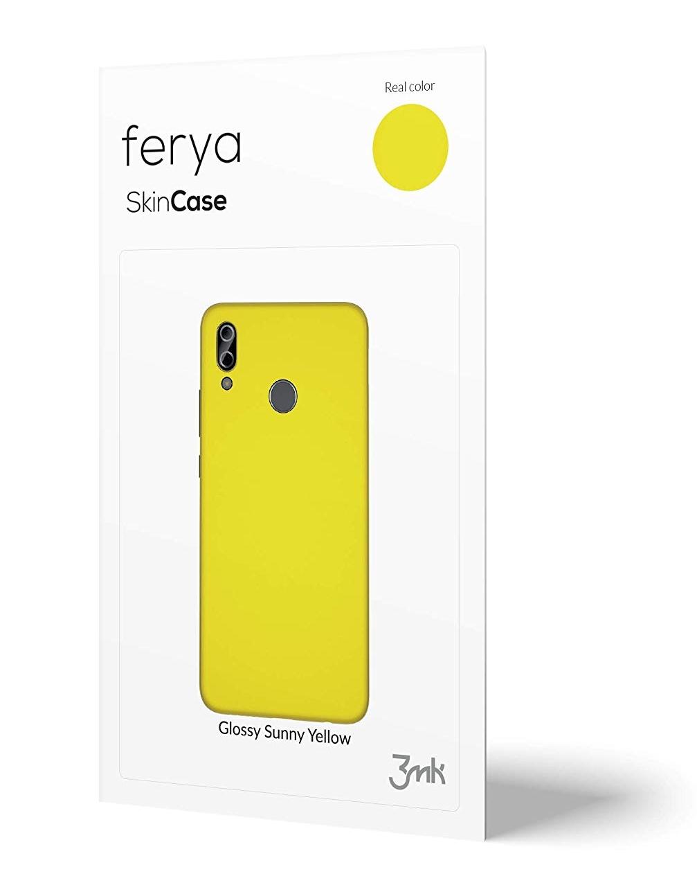 3mk Ferya SkinCase iPhone SE (glossy sunny yellow)