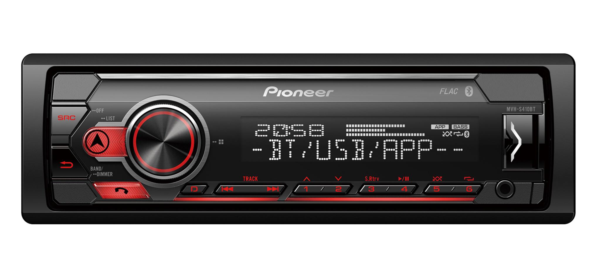 Radioodtwarzacz samochodowy Pioneer MVH-S410BT
