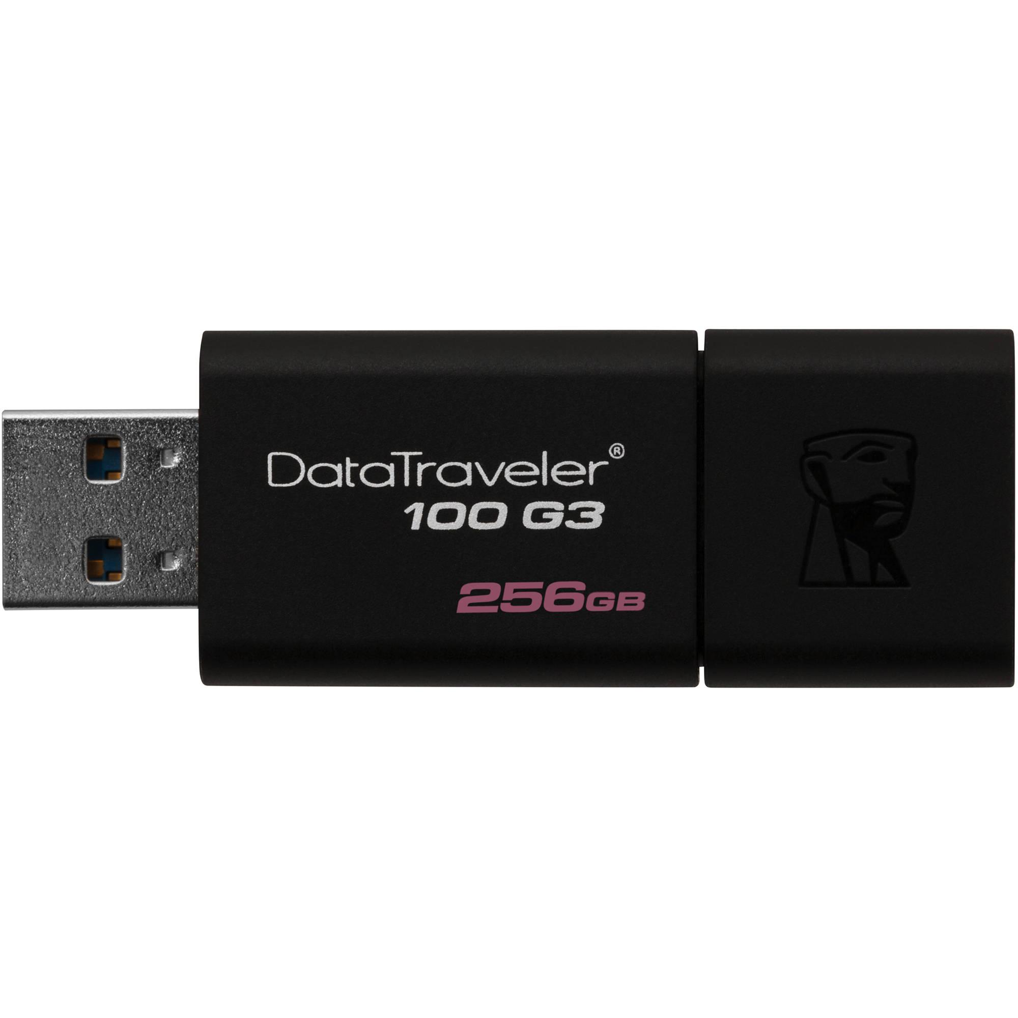 PenDrive Kingston DataTraveler 100 G3 256GB USB 3.0