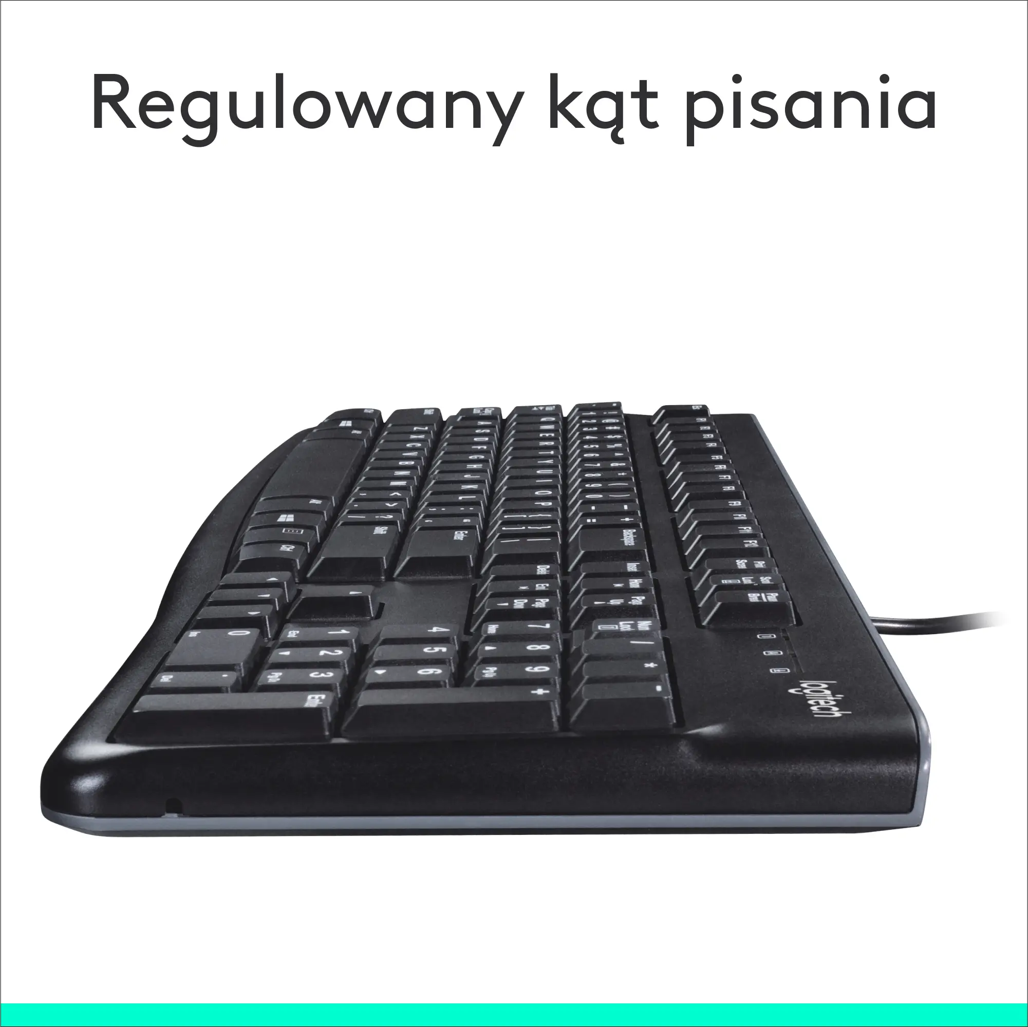 Klawiatura membranowa Logitech K120 Czarny
