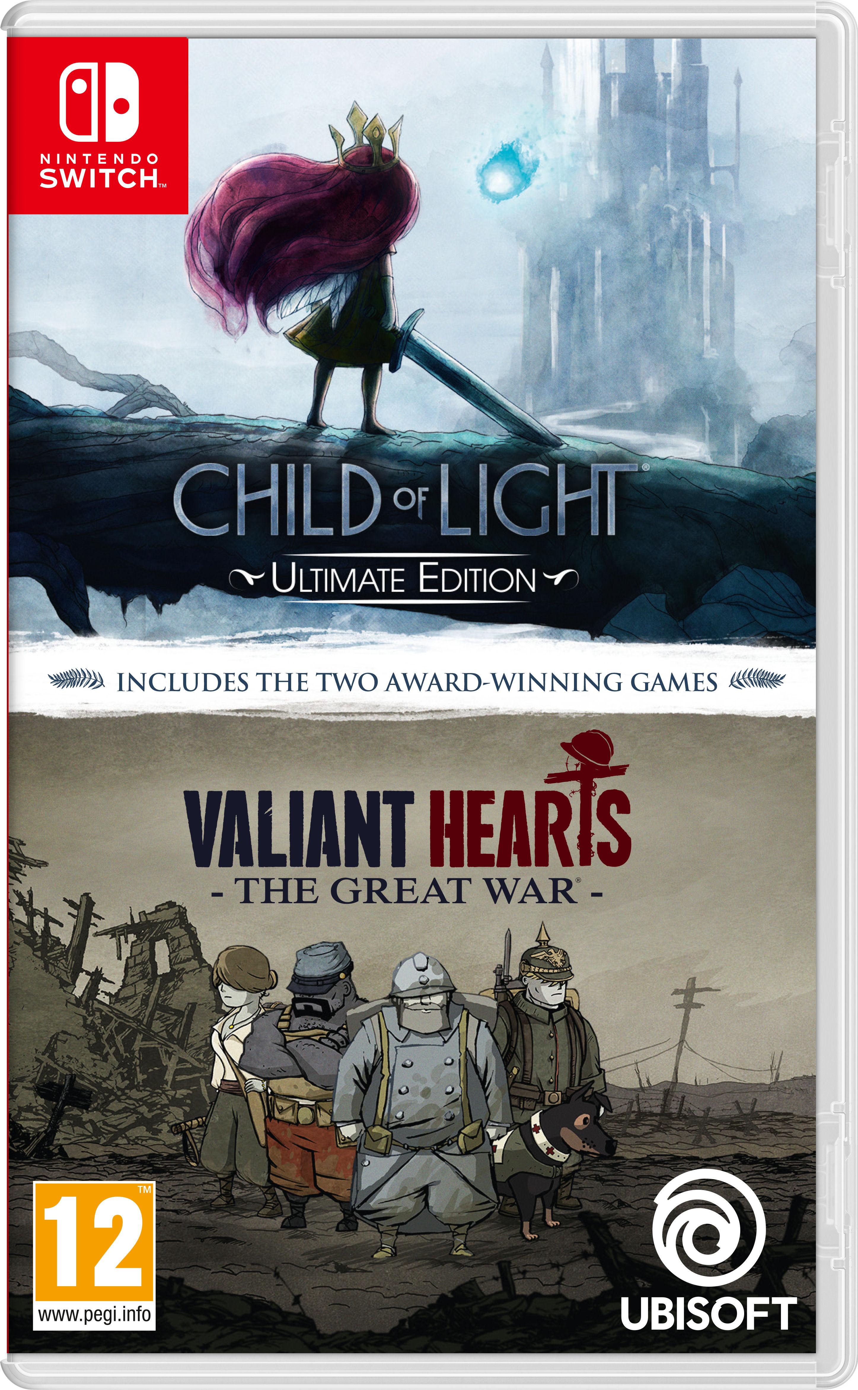 Child of Light + Valiant Hearts:The Great War Gra na Nintendo Switch