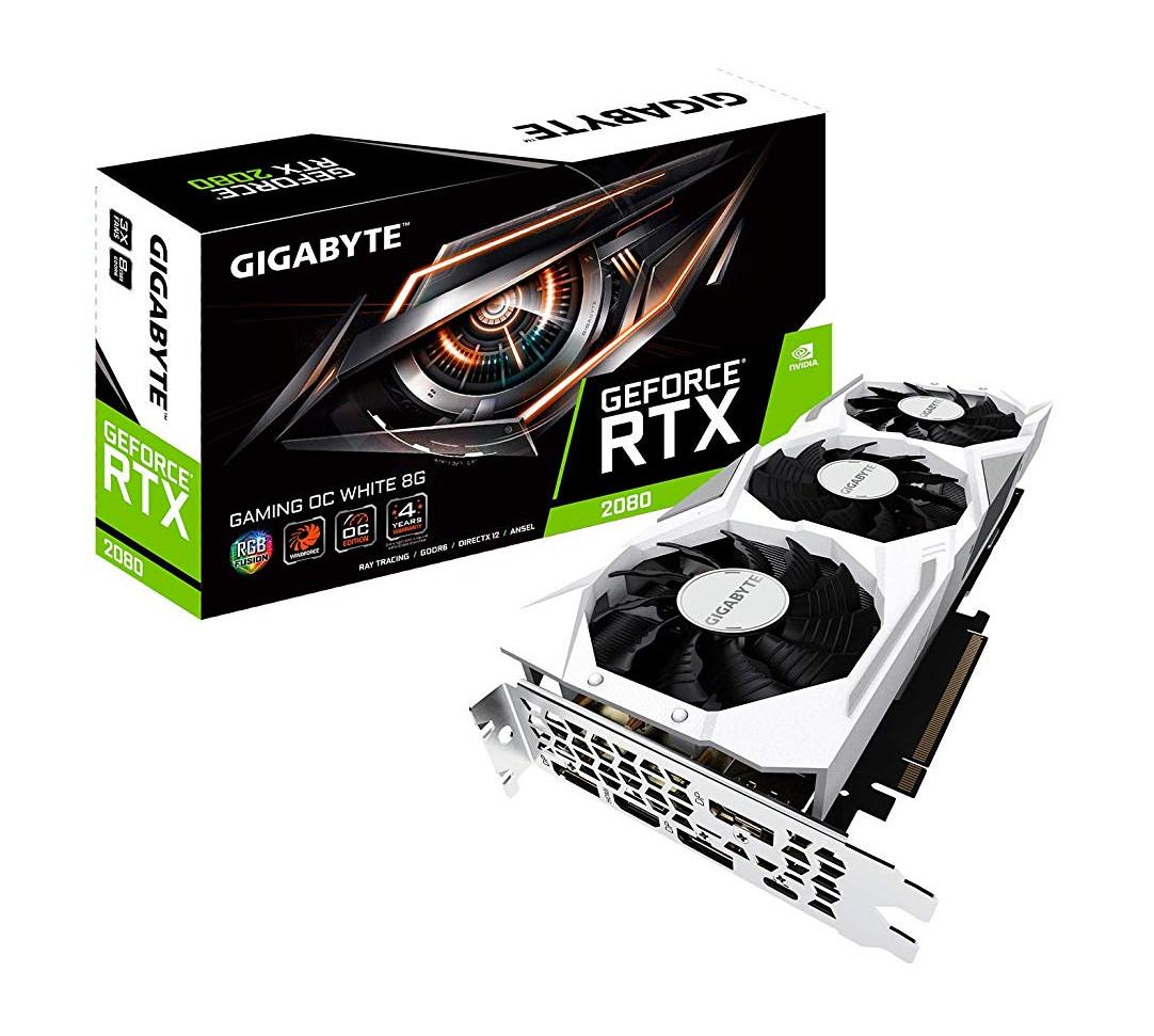 Gigabyte GeForce RTX 2080 GAMING OC 8GB (biały)