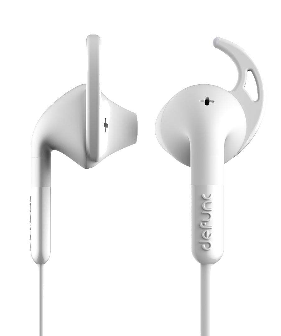 Słuchawki przewodowe DeFunc Earbud Plus Sport (biały)