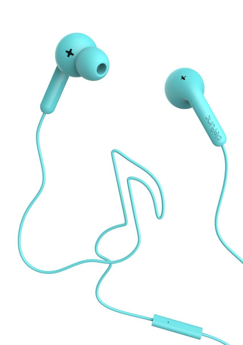 Słuchawki przewodowe DeFunc Earbud GO Music (niebieski)