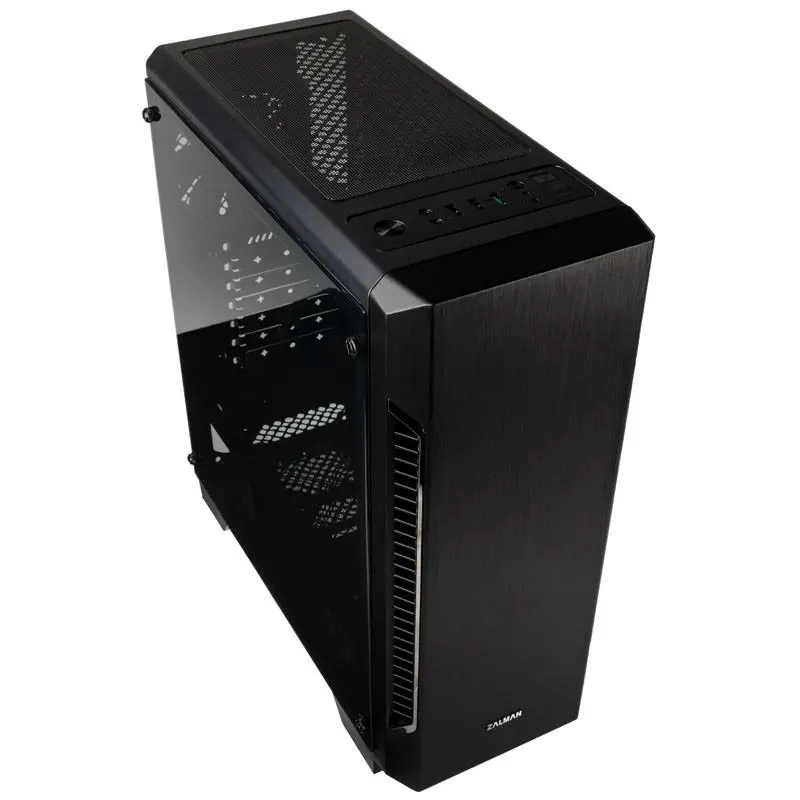 Obudowa Zalman S3 z oknem Czarny