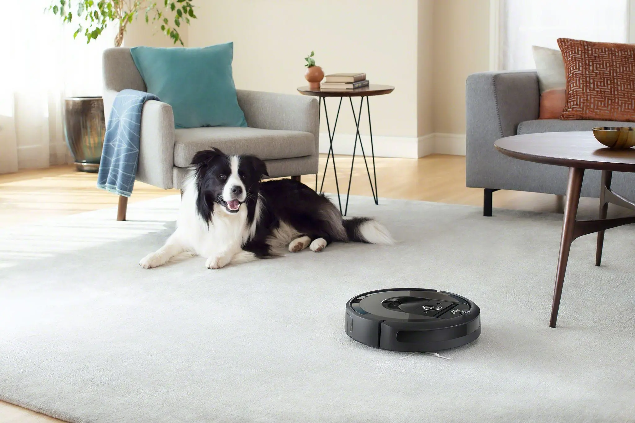Robot sprzątający iRobot Roomba i7 Tworzenie mapy pomieszczenia 68dB