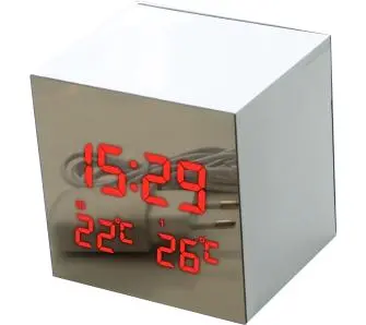 Zegar z termometrem Meteo ZP28 B Biały