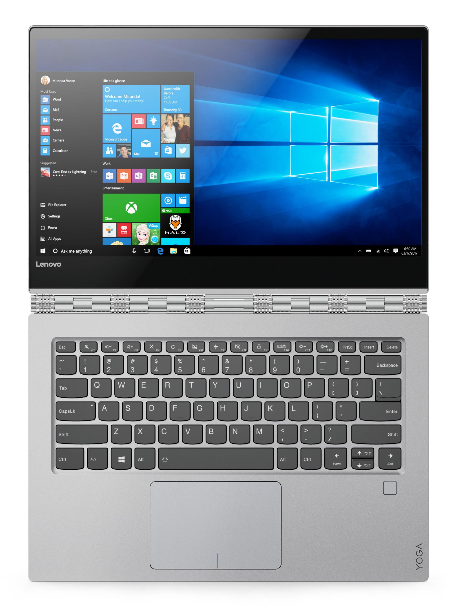 Lenovo Yoga 920-13IKB 13,9" Intel® Core™ i7-8550U 8GB RAM 256GB Dysk SSD Win10