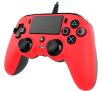 Pad Nacon Compact Controller do PS4 Przewodowy Czerwony