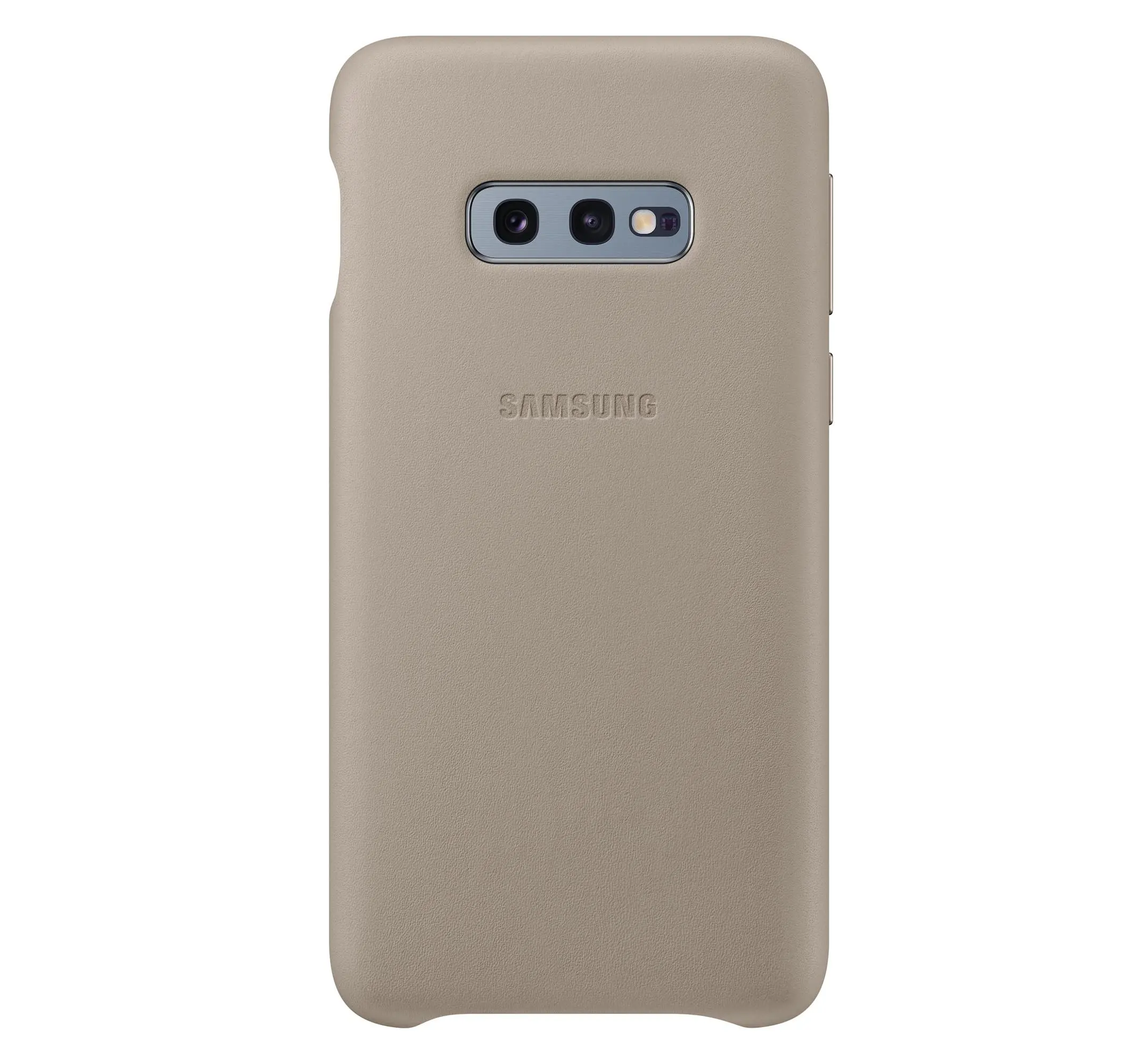 Etui Samsung Leather Cover do Galaxy S10e Szary