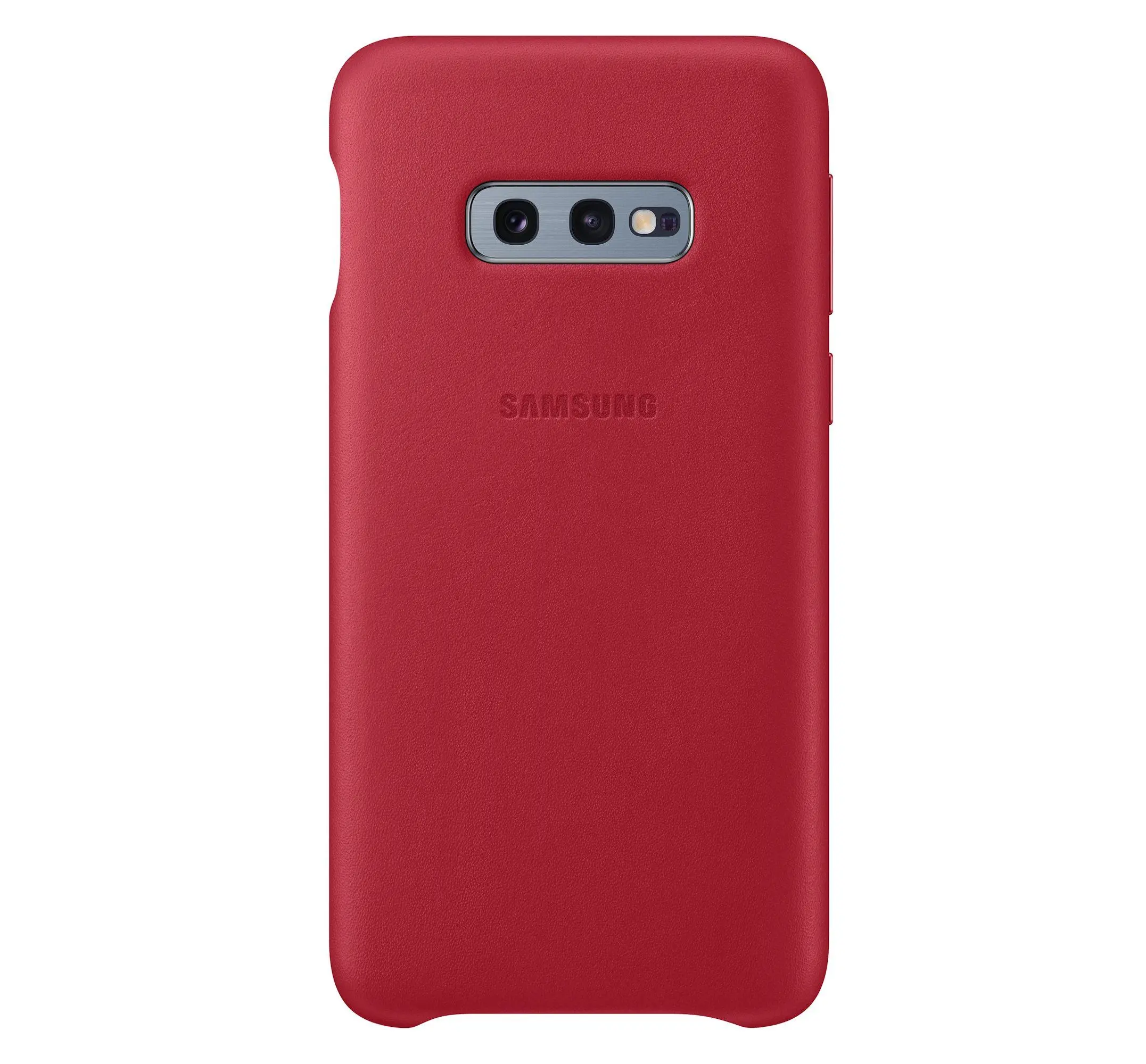Etui Samsung Leather Cover do Galaxy S10e Czerwony