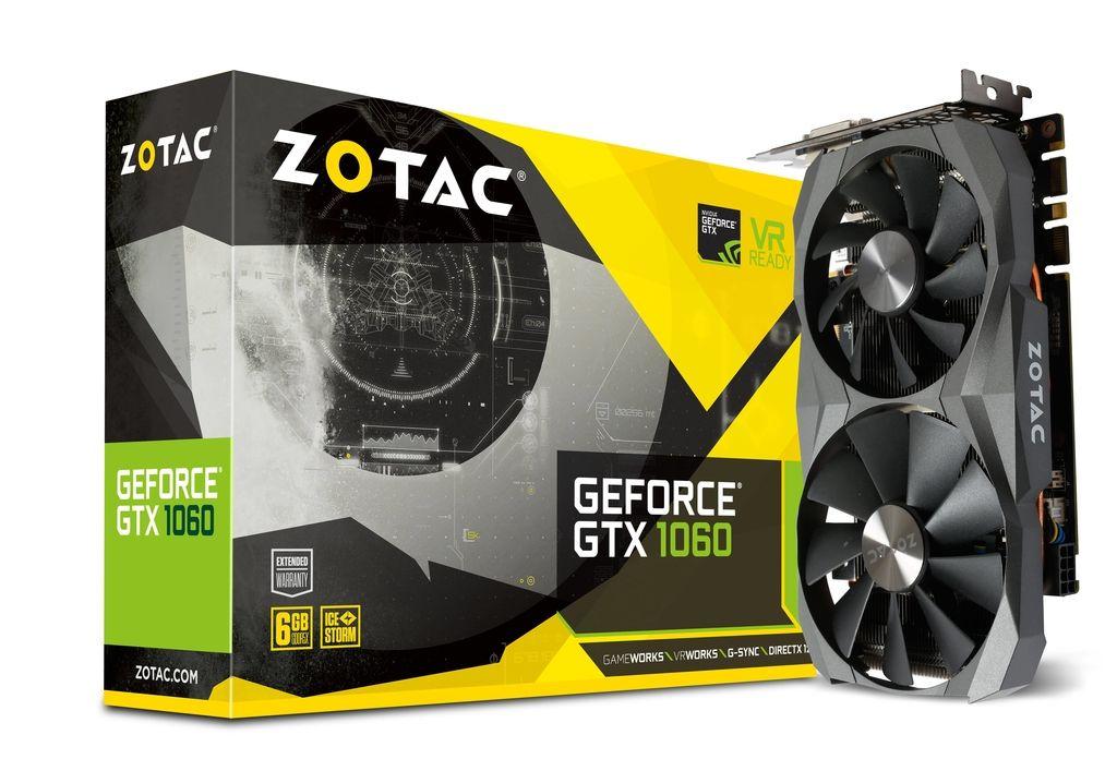 Zotac GeForce GTX 1060 6GB GDDR5X 192-bit
