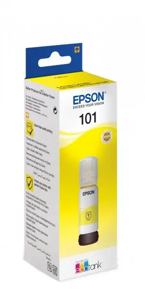 Tusz Epson EcoTank 101 C13T03V44A Żółty 70 ml