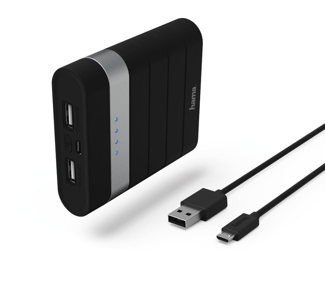 Powerbank Hama Power Pack Soft Touch 10400mAh 00183356