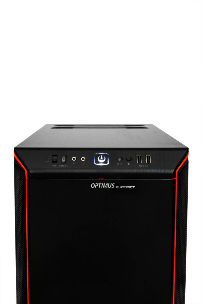 Optimus E-sport Extreme GZ390T-BQ1 Intel® Core™ i7-9700K 16GB 2TB + 480GB RTX2070 W10
