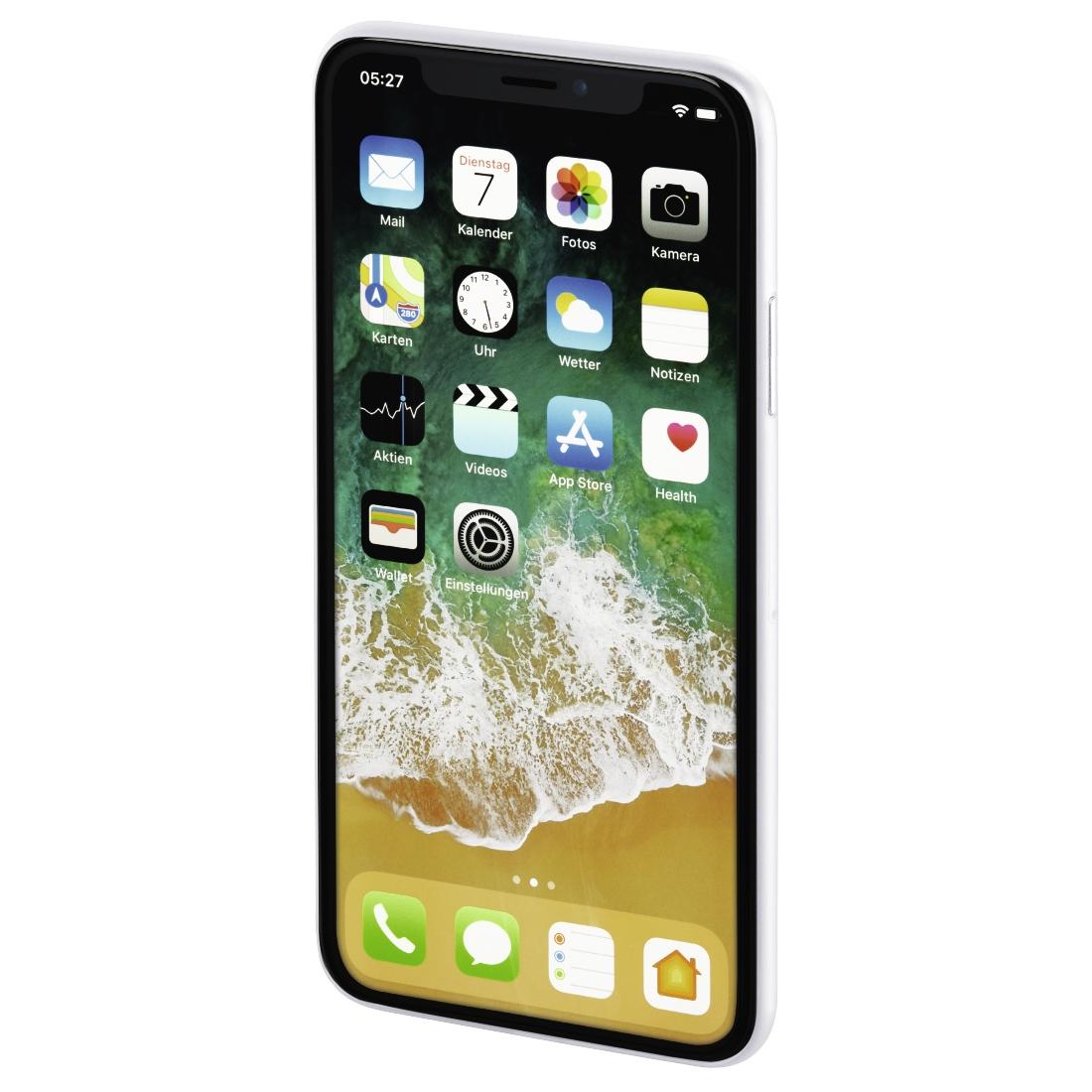 Etui Hama Ultra Slim Cover do iPhone X (biały)
