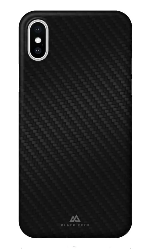 Etui Black Rock Ultra Thin Iced do iPhone Xs Flex carbon