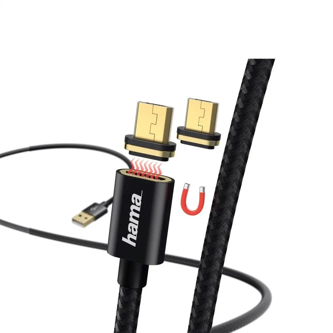 Kabel Hama ŁADUJĄCY/DATA "MAGNETYCZNY" MICRO USB