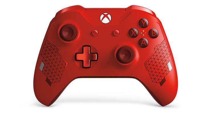 Pad Microsoft Xbox One Kontroler bezprzewodowy (sport red)