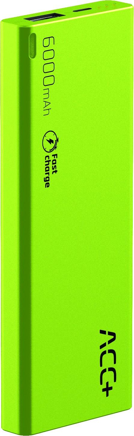 Powerbank ACC+ Thin 6000mAh (zielony)